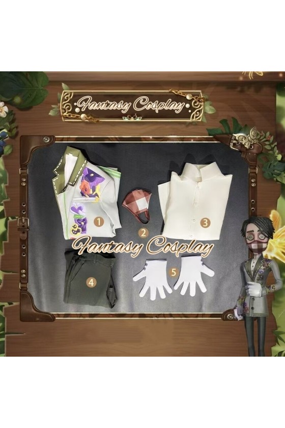 Identity V Embalmer Aesop Carl Vervain Cosplay Costume